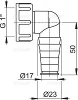 P048 Kolínko komplet G1"/17–23